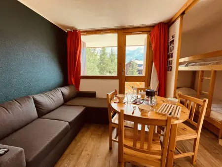 Vallandry: Apt 2 pièces 34m², 4 pers, proche pistes et centre, casier à skis - Photo 7