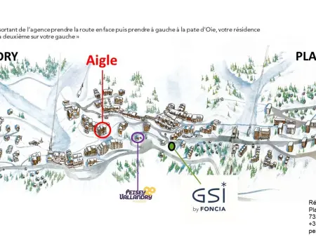 Vallandry: Apt 2 pièces 34m², 4 pers, proche pistes et centre, casier à skis - Photo 16