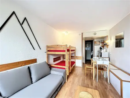 Studio Confortable Skis aux Pieds 4 Pers Balcon, Appartement 4 personnes à Le Corbier - Photo 4