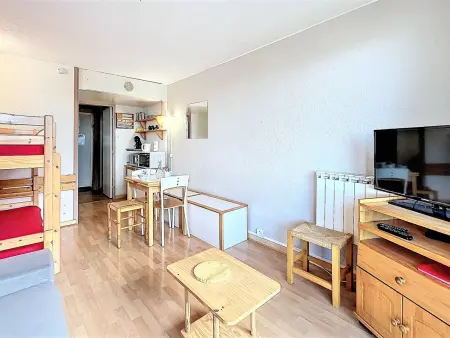 Studio Confortable Skis aux Pieds 4 Pers Balcon, Appartement 4 personnes à Le Corbier - Photo 6