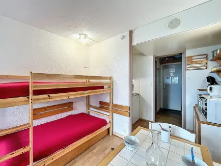 Studio Confortable Skis aux Pieds 4 Pers Balcon, Appartement 4 personnes à Le Corbier - Photo 7