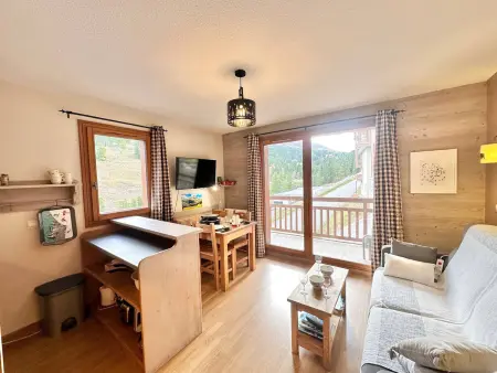T2 à Vars pour 5 pers, accès direct pistes, Appartement 5 personnes à Vars - Photo 3