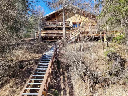 Chalet familial pour 10 pers., terrasse sud-est, Chalet 10 personnes à Pra Loup - Photo 11