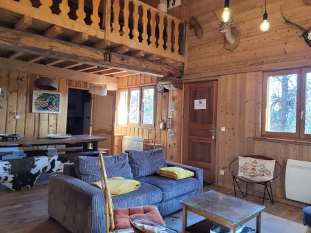 Chalet familial pour 10 pers., terrasse sud-est, Chalet 10 personnes à Pra Loup - Photo 12