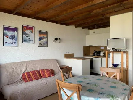 Studio confortable pour 4 avec balcon, face aux pistes - Photo 6