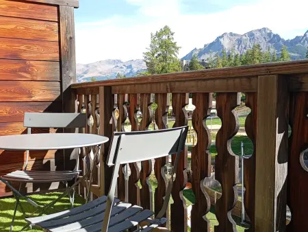 Appartement Sud 6 personnes avec terrasse et vue pistes - Photo 5