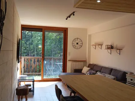 Appartement Sud 6 personnes avec terrasse et vue pistes - Photo 6