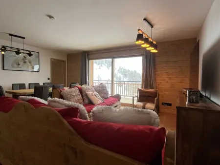Appartement Haut de Gamme 6 Pers, Parking Privé, Plagne Centre - Photo 3