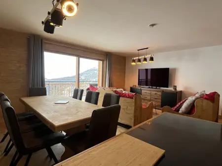 Appartement Haut de Gamme 6 Pers, Parking Privé, Plagne Centre - Photo 4