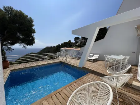 Maison Mitoyenne Lumineuse à Begur, Sa Tuna, Maison 6 personnes à Begur - Photo 1