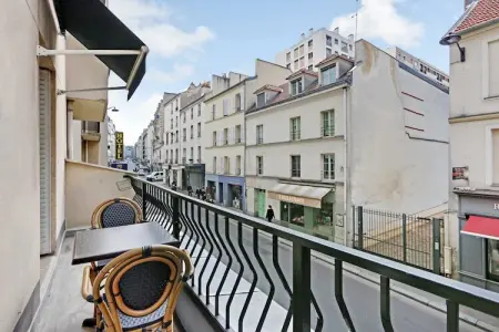 BZ-129-CHARONNE-1, Appartement moderne & terrasse - 2BR/6P - Proche Nation - Photo 4