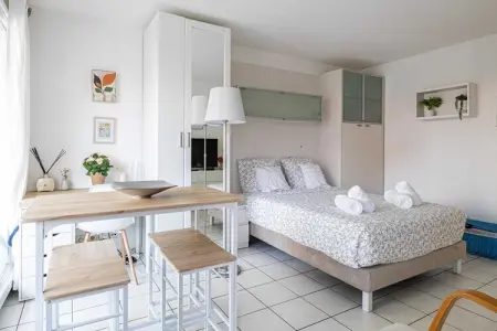 CM-7-GLORIA-M, Charmant Studio avec balcon & piscine -Coeur de Nice - Photo 3