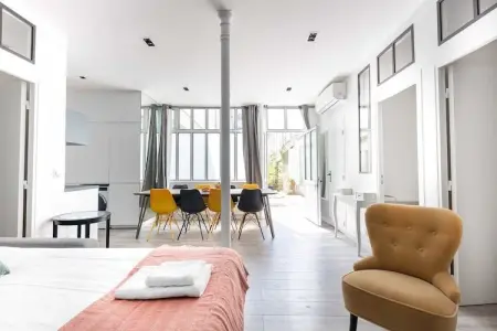 BZ-4-POPINCOURT, Spacieux appartement - 3BR/8P - Bastille - Photo 4