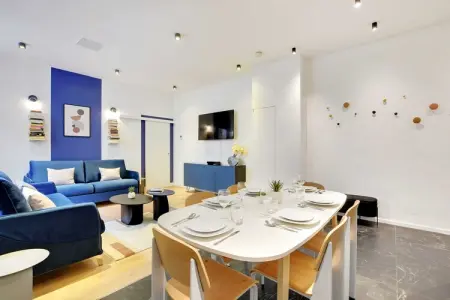 CM-19-BERANGER-F, Appartement moderne - 2 pièces/6 personnes - Climatisation - Marais - Photo 1