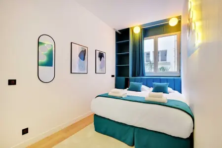 CM-19-BERANGER-F, Appartement moderne - 2 pièces/6 personnes - Climatisation - Marais - Photo 3