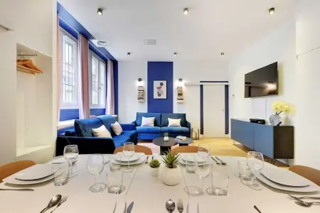 CM-19-BERANGER-F, Appartement moderne - 2 pièces/6 personnes - Climatisation - Marais - Photo 8