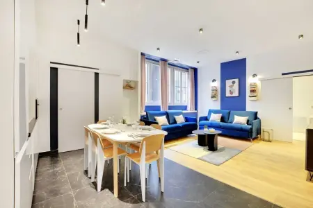 CM-19-BERANGER-F, Appartement moderne - 2 pièces/6 personnes - Climatisation - Marais - Photo 9