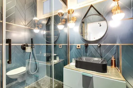CM-19-BERANGER-F, Appartement moderne - 2 pièces/6 personnes - Climatisation - Marais - Photo 14