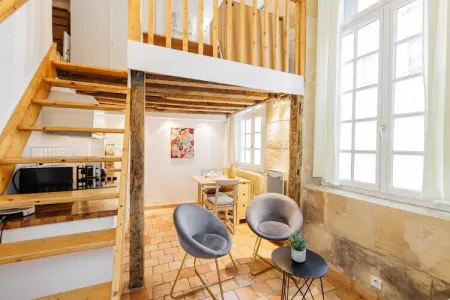 AA-1-REGRATTIER, Splendide duplex -1BR/2P - Notre-Dame/Île St-Louis - Photo 5