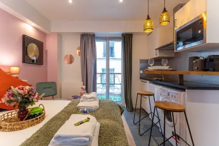 AR-58-BEAUREGARD-2, Studio cosy - 2P - Centre de Paris - Photo 3
