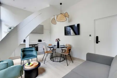 DD-17-JAVEL-1, Appartement avec Terrasse  - 1BR/4P -  Tour Eiffel - Photo 5