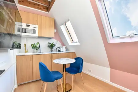 CM-120-COURCELLES, Charmant studio pour 2 personnes - Photo 3