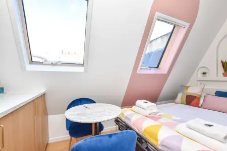 CM-120-COURCELLES, Charmant studio pour 2 personnes - Photo 5