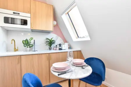CM-120-COURCELLES, Charmant studio pour 2 personnes - Photo 8
