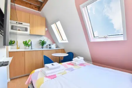 CM-120-COURCELLES, Charmant studio pour 2 personnes - Photo 10