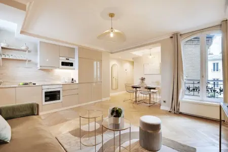 CC-5-HOUDON, Charmant  appartement - 1BR/4P - Montmartre - Photo 8