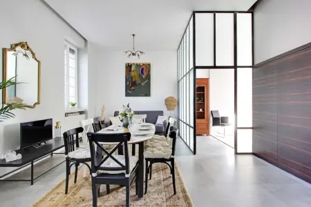 AT-8-DANUBE, Magnifique appartement - 2BR/7P - Buttes Chaumont - Photo 6