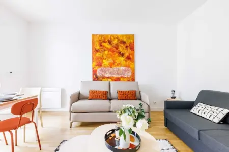 DC-5-BARBES, Tranquille appartement - 1BR/6P - Vanves - Photo 5
