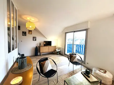 Appartement rénové à 50m de la plage, 4 pers, parking privé - Photo 3