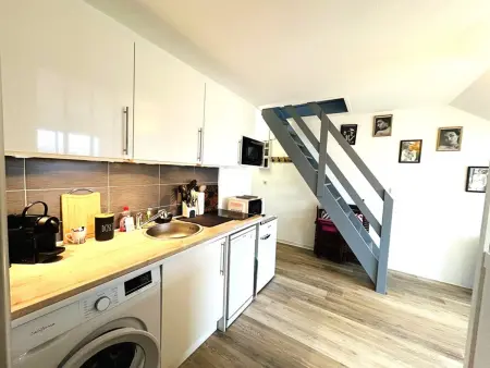 Appartement rénové à 50m de la plage, 4 pers, parking privé - Photo 6