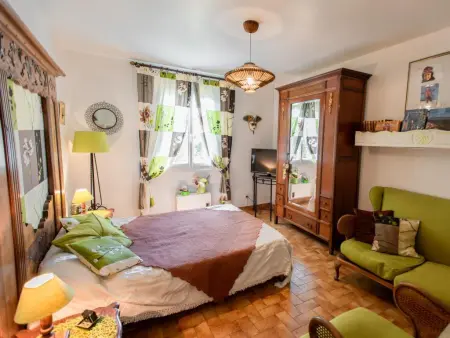Les Volets Bleus, Maison de charme avec jardin et piscine privée - Photo 12