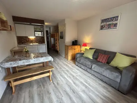 Studio lumineux 4 pers., balcon sud, parking - Serre-Chevalier - Photo 8