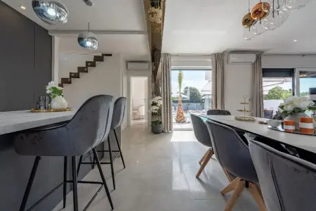 Villa Nina, Villa Nina en Croatie près de la côte Adriatique. - Photo 17