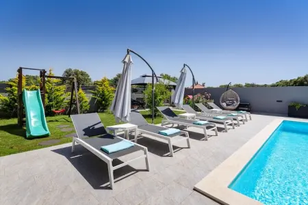 Villa Nina, Villa Nina en Croatie près de la côte Adriatique. - Photo 35