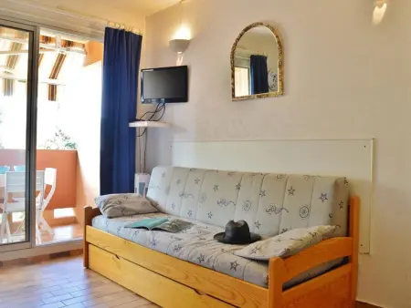 Studio cabine 4 pers avec piscine, tennis et accès direct plage - Bormes-les-Mimosas - Photo 5