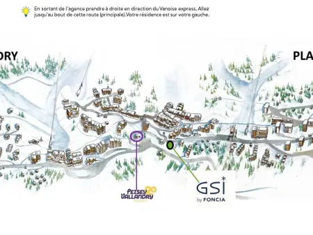Studio cosy pour 2 avec balcon à Plan Peisey, Appartement 2 personnes à Peisey Nancroix Plan Peisey - Photo 15