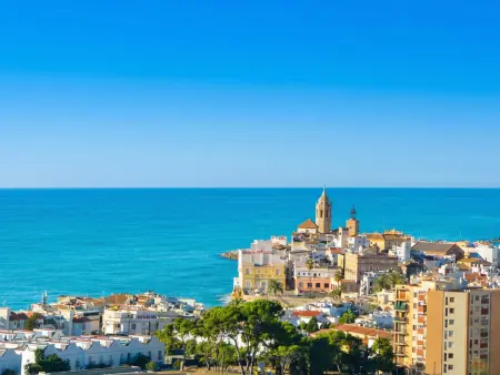 Villa à Sitges avec piscine privée, jardin et climatisation proche plage - Photo 26