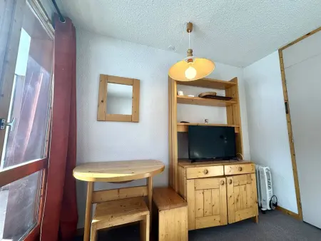 Studio skis aux pieds, animaux admis, balcon sud - Photo 5