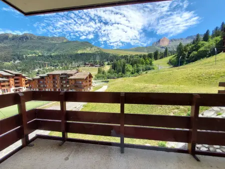 Studio skis aux pieds, animaux admis, balcon sud - Photo 12