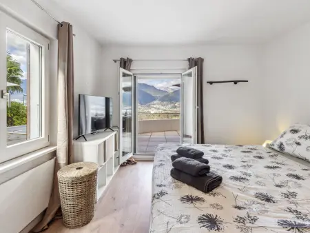 Villetta Felice mit Pool, Maison 4 personnes à Magadino - Photo 14