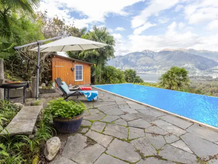 Villetta Felice mit Pool, Maison 4 personnes à Magadino - Photo 29