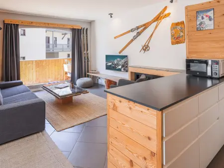 Appartement central avec terrasse ensoleillée, Appartement 6 personnes à Le Monêtier les Bains - Photo 4