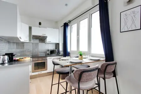 PJ-6-PARIS, Chic appartement - 1BR/4P -  Paris 16e/ Boulogne-Billancourt - Photo 1