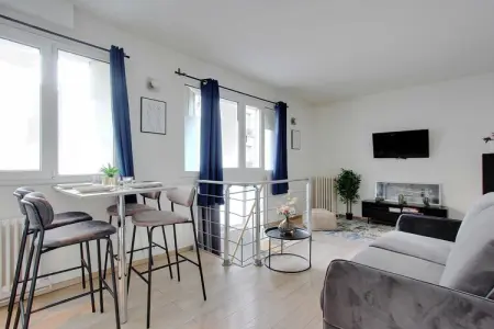 PJ-6-PARIS, Chic appartement - 1BR/4P -  Paris 16e/ Boulogne-Billancourt - Photo 8