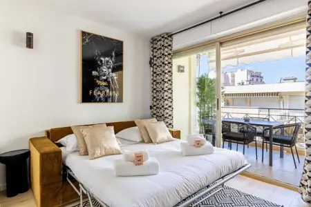 AC-3-MAUBOURG, Harmonie avec terrasse privée - proche Croisette - Photo 15