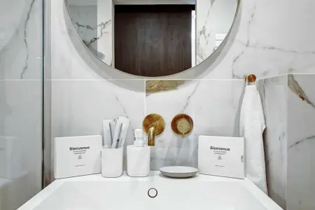 SK-18-RAMBUTEAU-1, Appt Élégant et climatisé - 3BR/10P - Le Marais - Photo 28